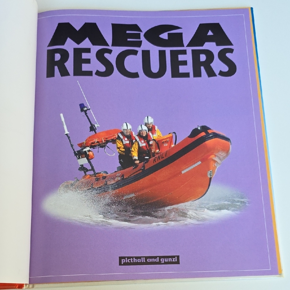 Mega Rescuers Book - Hardcover - Picture 3 of 6